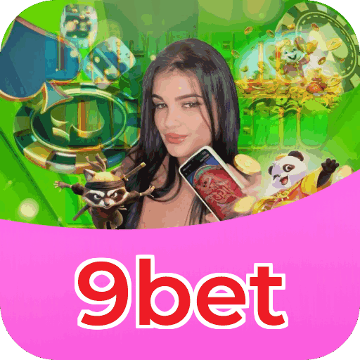 Interface do aplicativo 9bet mostrando jogos disponíveis no iOS e Android